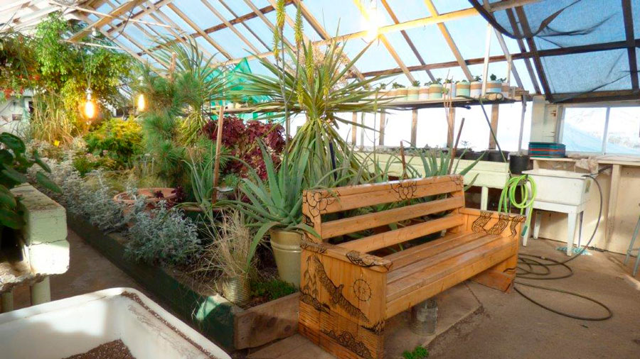 Greenhouse at an Ontario Correctional Services facility, Canada