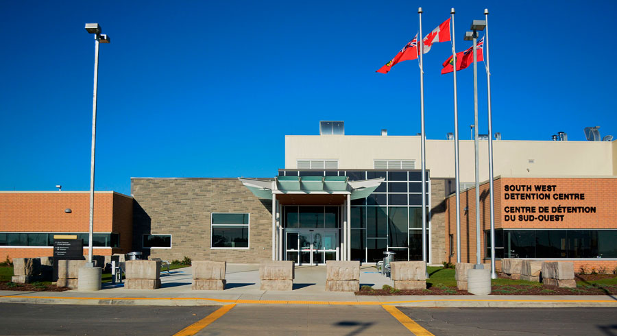 Exterior view of the South West Detention Centre