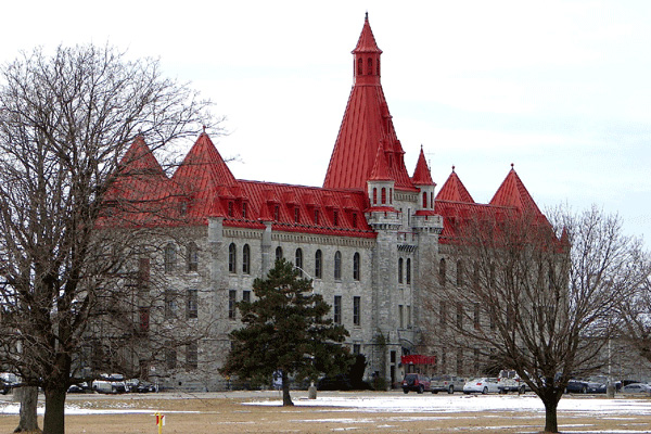 Exterior view of Collins Bay Institution, Kingston, Ontario, Canada